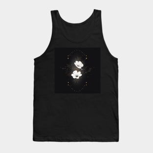 Galaxy Flowers Tank Top